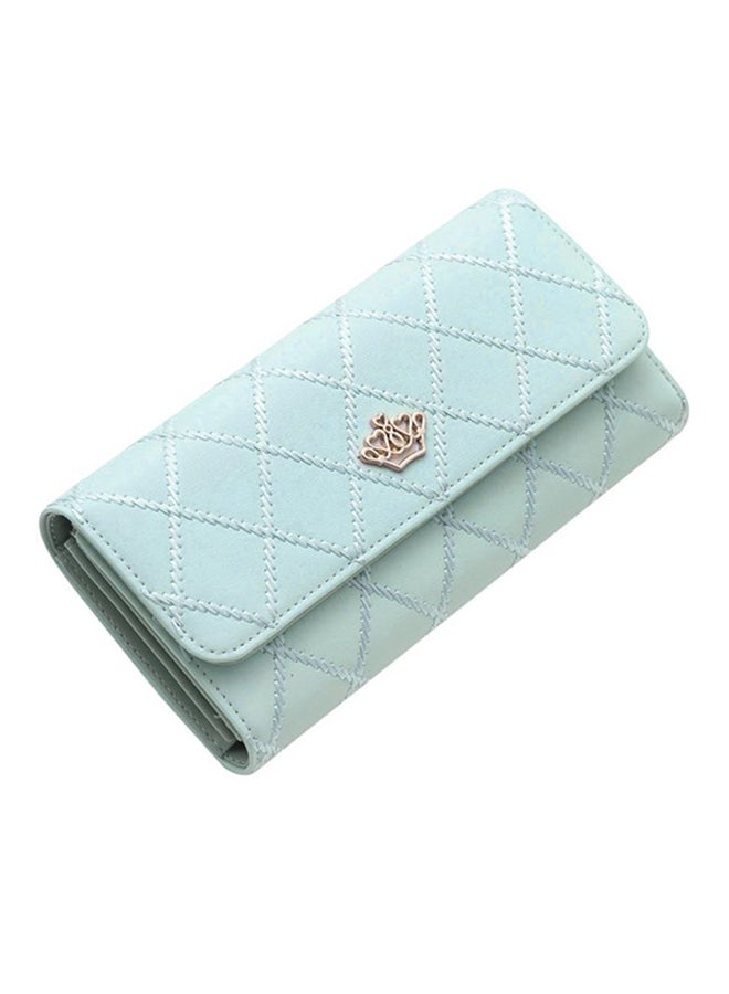 أوتاد محفظة جلدية متعددة الوظائف اخضر فاتح - Image 1